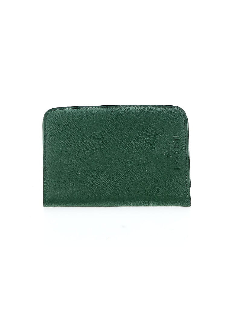 Lacoste Green Leather Card Holder One size - photo 1