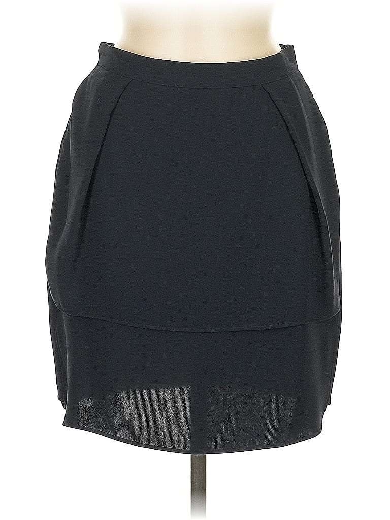 Pre-owned Massimo Dutti Casual Skirt In Blue