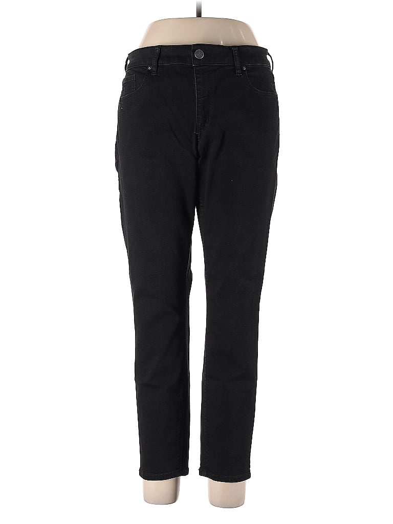 Pre-owned Ann Taylor Loft Jeans In Black