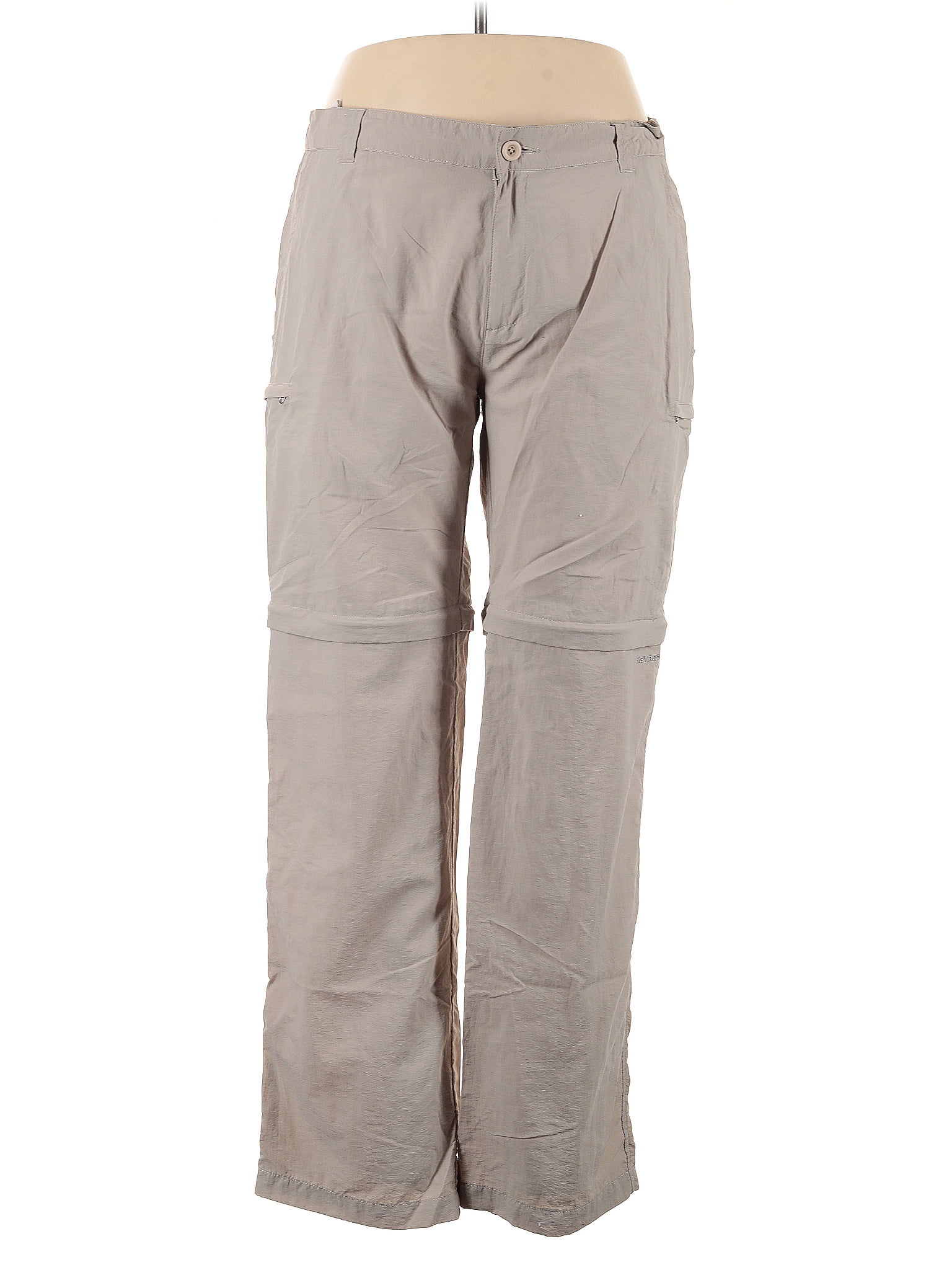 Redington 100% Polyester Tan Gray Casual Pants Size XL