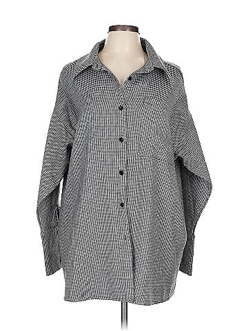 Missguided 3/4 Sleeve Button-Down Shirt (view 1)