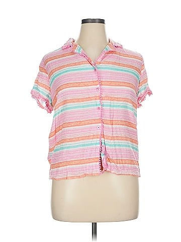Kensie Short Sleeve Blouse (view 1)