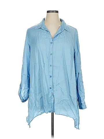 Zac & Rachel 3/4 Sleeve Button-Down Shirt (view 1)