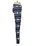 Just Cozy Print Blue Leggings Size M - photo 4
