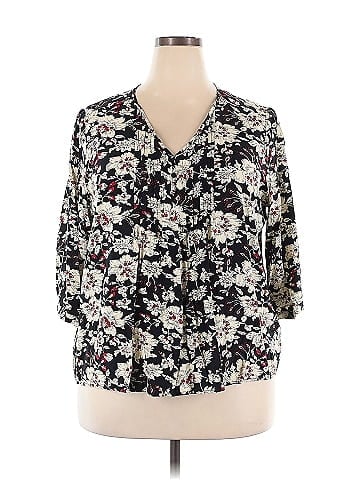 Fun2Fun 3/4 Sleeve Blouse (view 1)