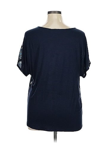 Dana Buchman Short Sleeve Blouse (view 2)