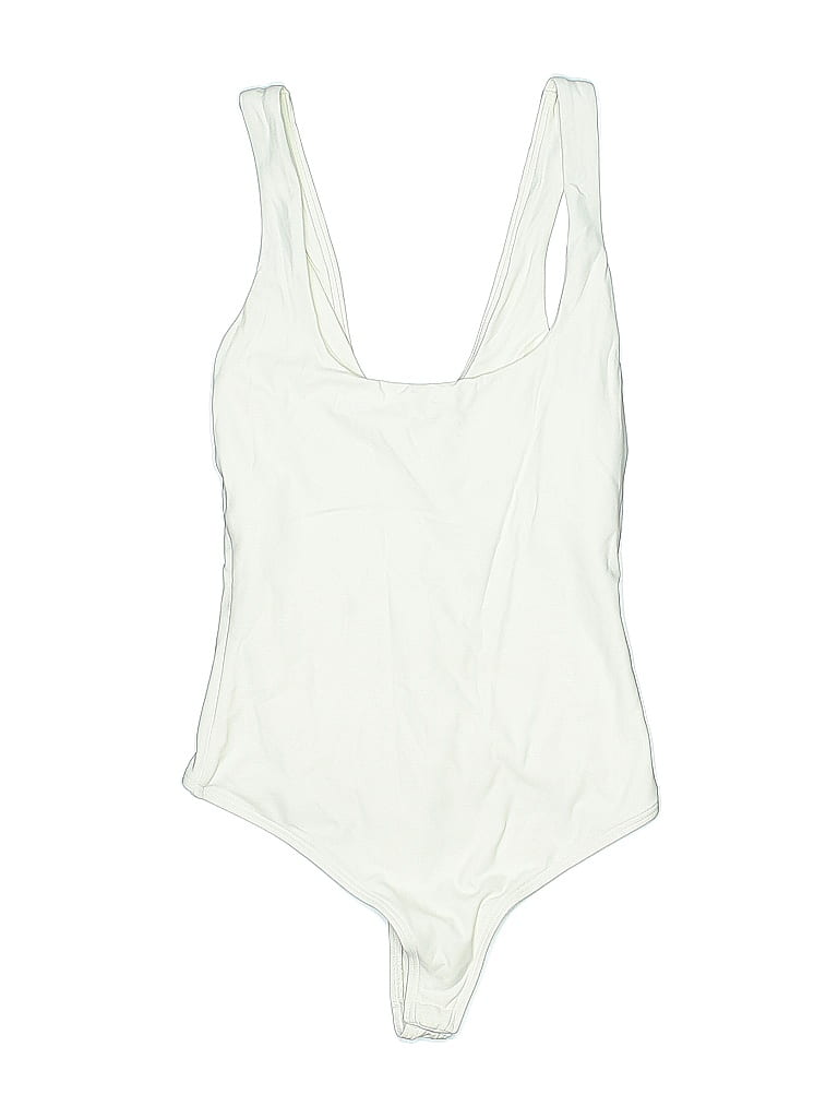 Pre-owned Alix Nyc Bodysuit In White