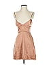 RESA 100% Polyester Tan Cocktail Dress Size XS - photo 1