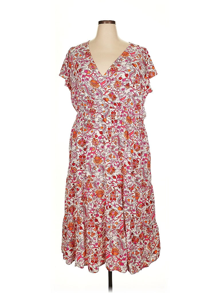 Haut Sans Manches Knox Rose Rouge - Brodé Œillet Floral & Gland - Neuf Avec Étiquettes - Taille à Sélectionner