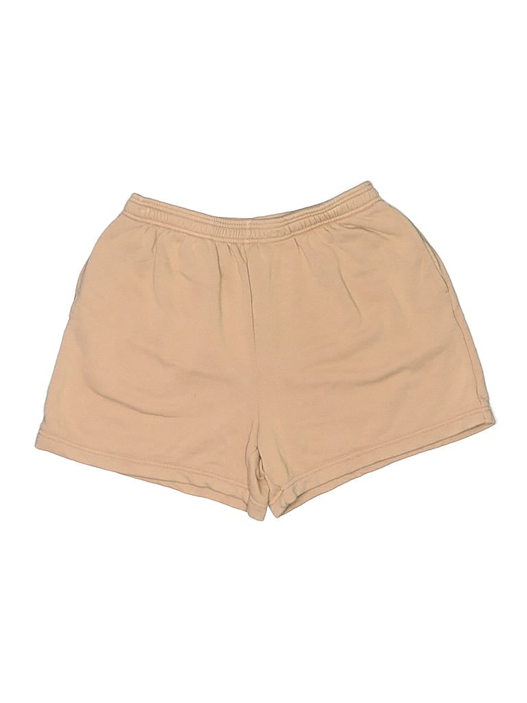 Pre-owned Aerie Khaki Shorts In Brown