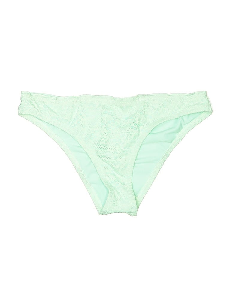 Pre-owned Mossimo Swimsuit Bottoms In Green