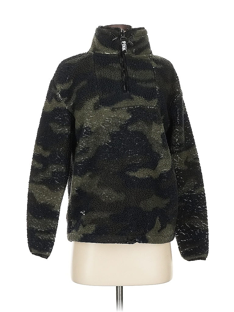 Pre-owned Victoria's Secret Pink Pullover Sweater In Green