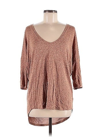 Express One Eleven 3/4 Sleeve Top (view 1)
