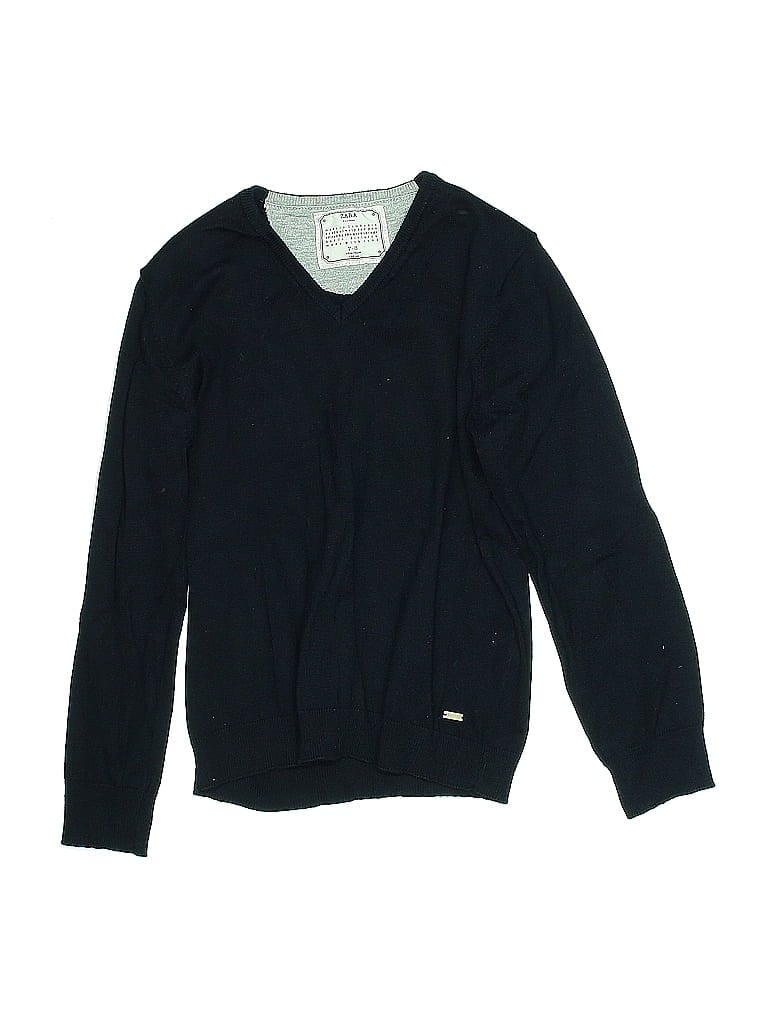 Click to view more detailed imagery on our partner's website Pre-owned Zara Kids' Pullover Sweater In Black
