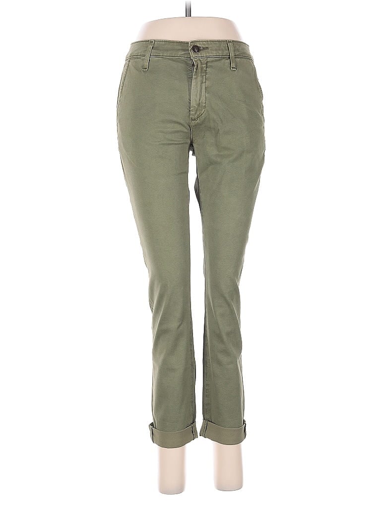 Pre-owned Adriano Goldschmied Casual Pants In Green