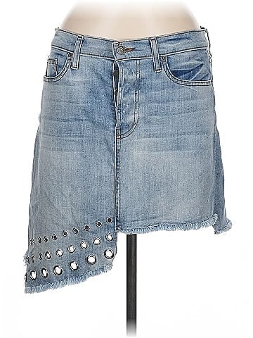 MISA Los Angeles Denim Skirt (view 1)