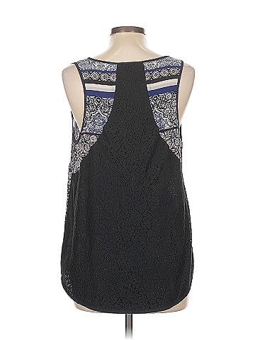 Greylin Sleeveless Silk Top (view 2)
