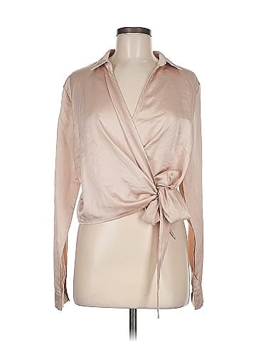 Missguided Long Sleeve Blouse (view 1)