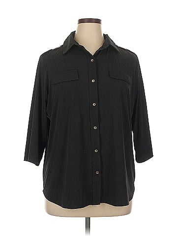 Carmen Carmen Marc Valvo 3/4 Sleeve Blouse (view 1)