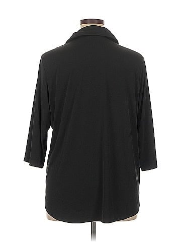 Carmen Carmen Marc Valvo 3/4 Sleeve Blouse (view 2)