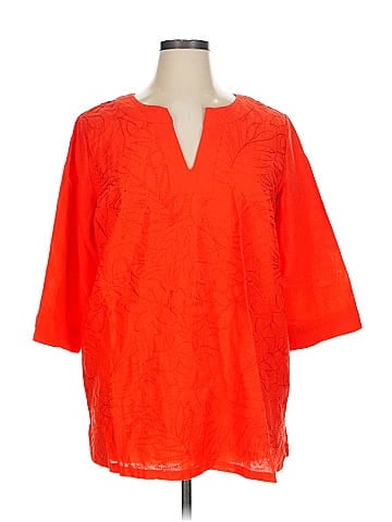 Jessica London 3/4 Sleeve Blouse (view 1)