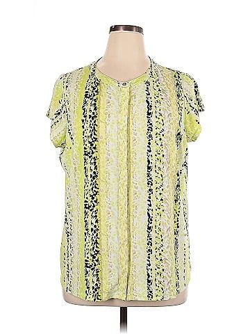 Dana Buchman Short Sleeve Blouse (view 1)