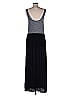 Lou & Grey Gray Black Casual Dress Size M - photo 2