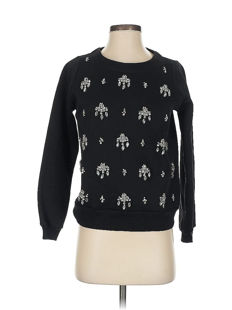 Pre-owned Unbranded Pullover Sweater In Black