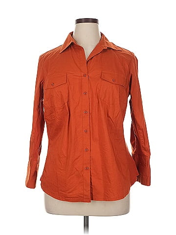 Zac & Rachel 3/4 Sleeve Button-Down Shirt (view 1)
