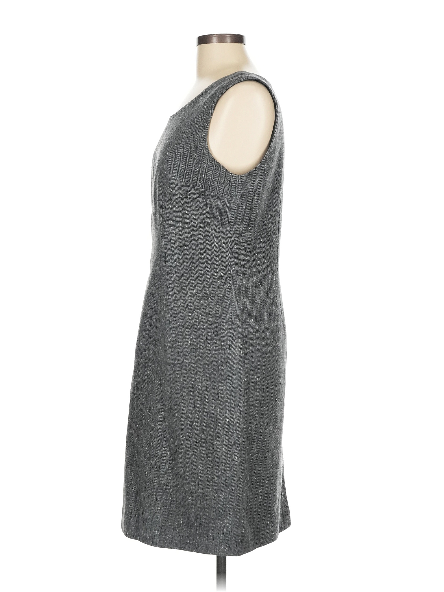 Brooks Brothers Women Gray Casual Dress 6 - Bild 5 von 5