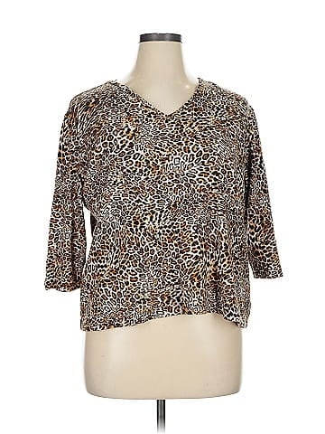 Anne Klein Sport 3/4 Sleeve Blouse (view 1)