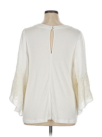 Eri + Ali 3/4 Sleeve Blouse (view 2)