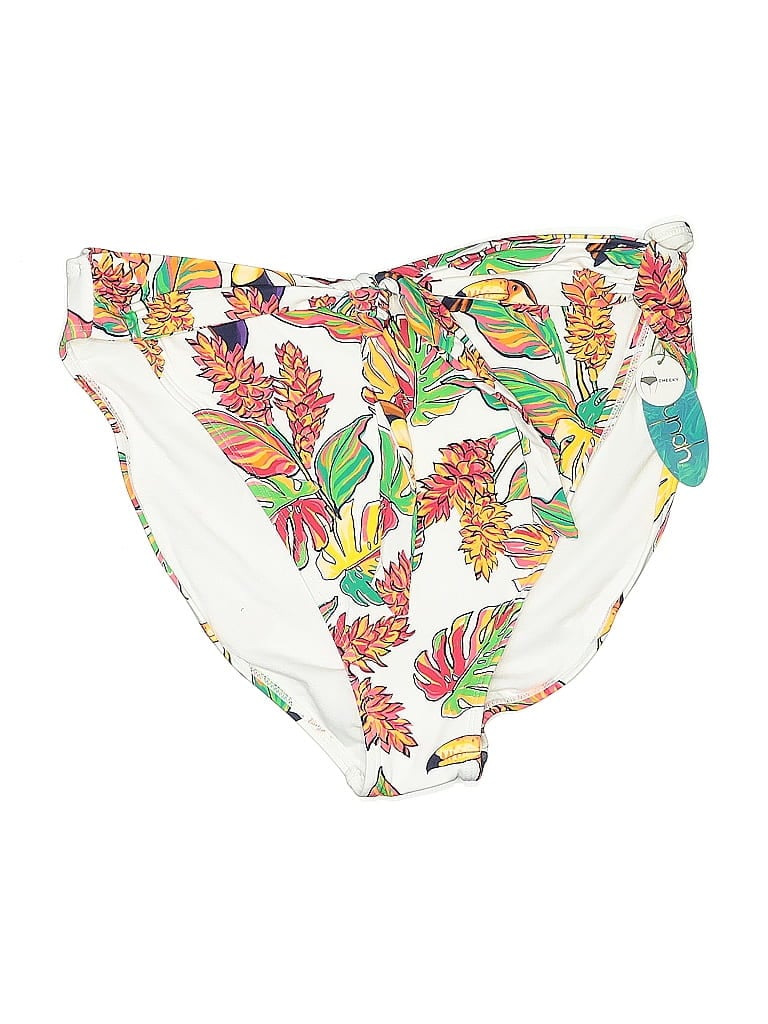 Pre-owned Mynah Swimsuit Bottoms In White