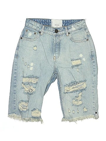 ONETEASPOON Denim Shorts (view 1)