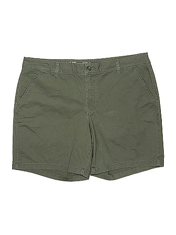 a.n.a. A New Approach Khaki Shorts (view 1)