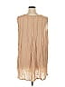 Roaman's 100% Rayon Tan Casual Dress Size 16 - photo 2
