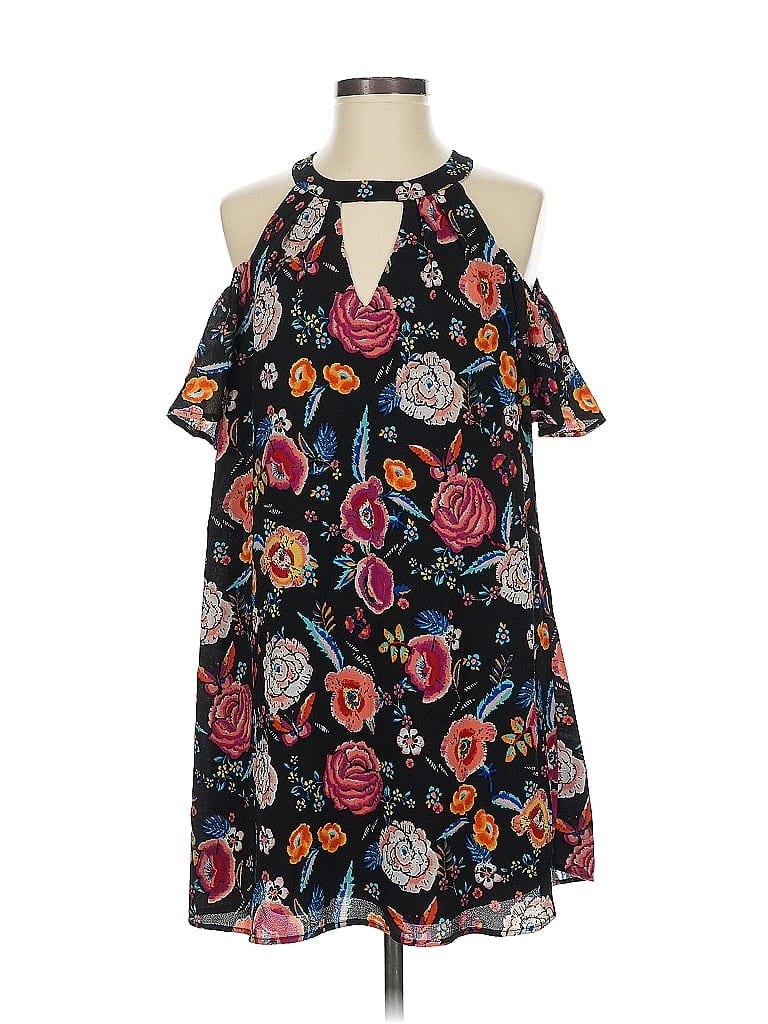 Pre-owned Lily Rose Casual Dress In Black