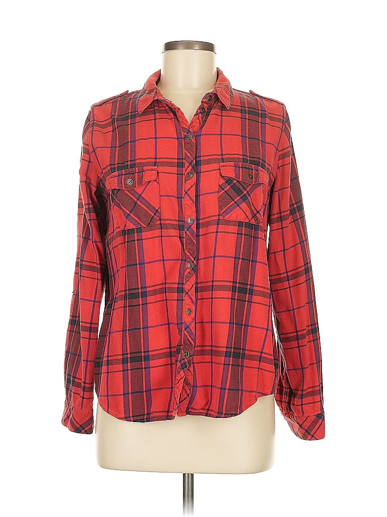 Cado Long Sleeve Red Shirt 163 main image 1