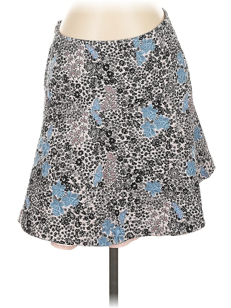 Pre-owned Ann Taylor Loft Casual Skirt In Blue