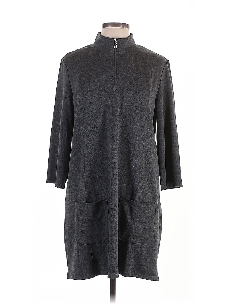 Pre-owned North Style Casual Dress In Gray
