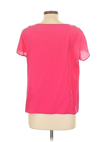 Tahari by ASL Short Sleeve Silk Top (view 2)