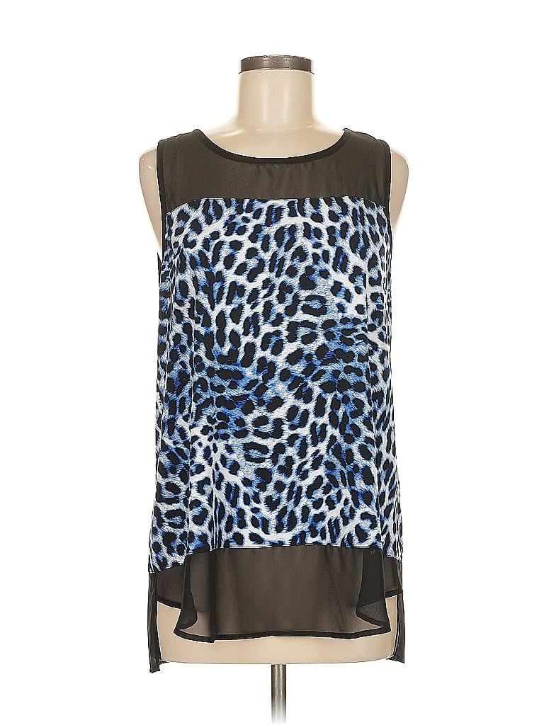 Pre-owned Vince Camuto Sleeveless T-shirt In Blue