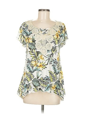 New York Laundry Short Sleeve Blouse (view 1)
