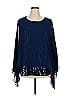 DG^2 by Diane Gilman 100% Polyester Blue Poncho Size XL - photo 1