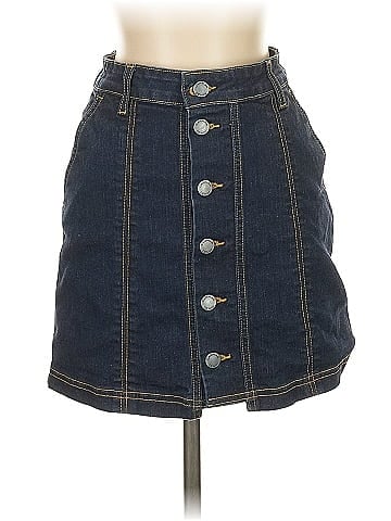 Carmar Denim Skirt (view 1)