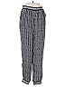 Max Studio 100% Polyester Print Gray Casual Pants Size S - photo 1