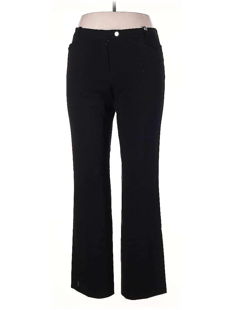 Pre-owned Calvin Klein Dress Pants In Black
