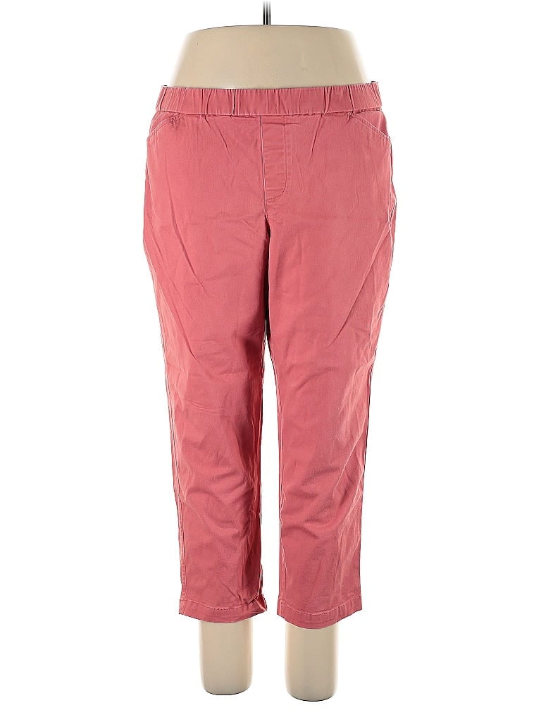 Click to view more detailed imagery on our partner's website Pre-owned Lands' End Casual Pants In Pink