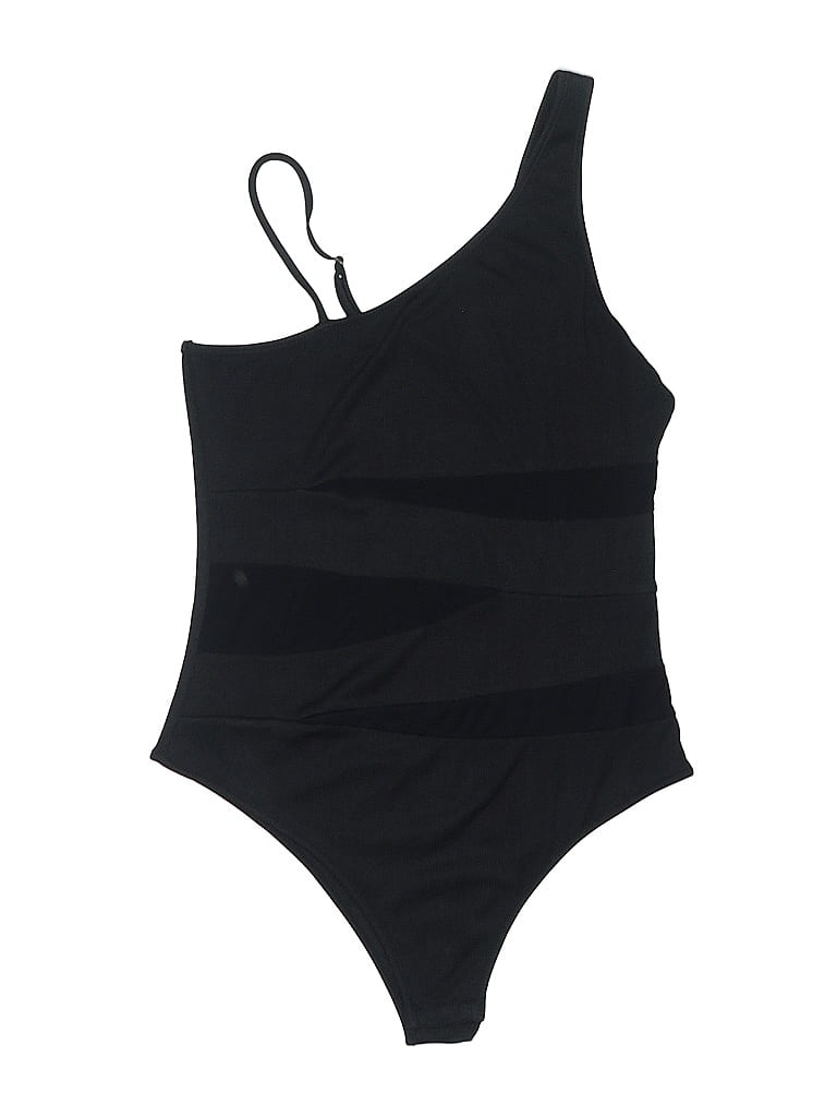 Pre-owned Assorted Brands Bodysuit In Black