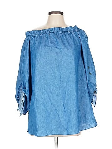 Mustard Seed 3/4 Sleeve Blouse (view 1)